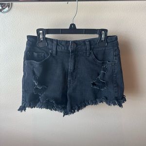 Aeropostale jean shorts, Black, size 2